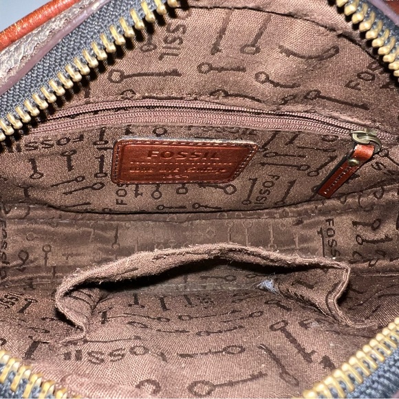 Fossil Crossbody bag, distress, leather - Picture 6 of 11